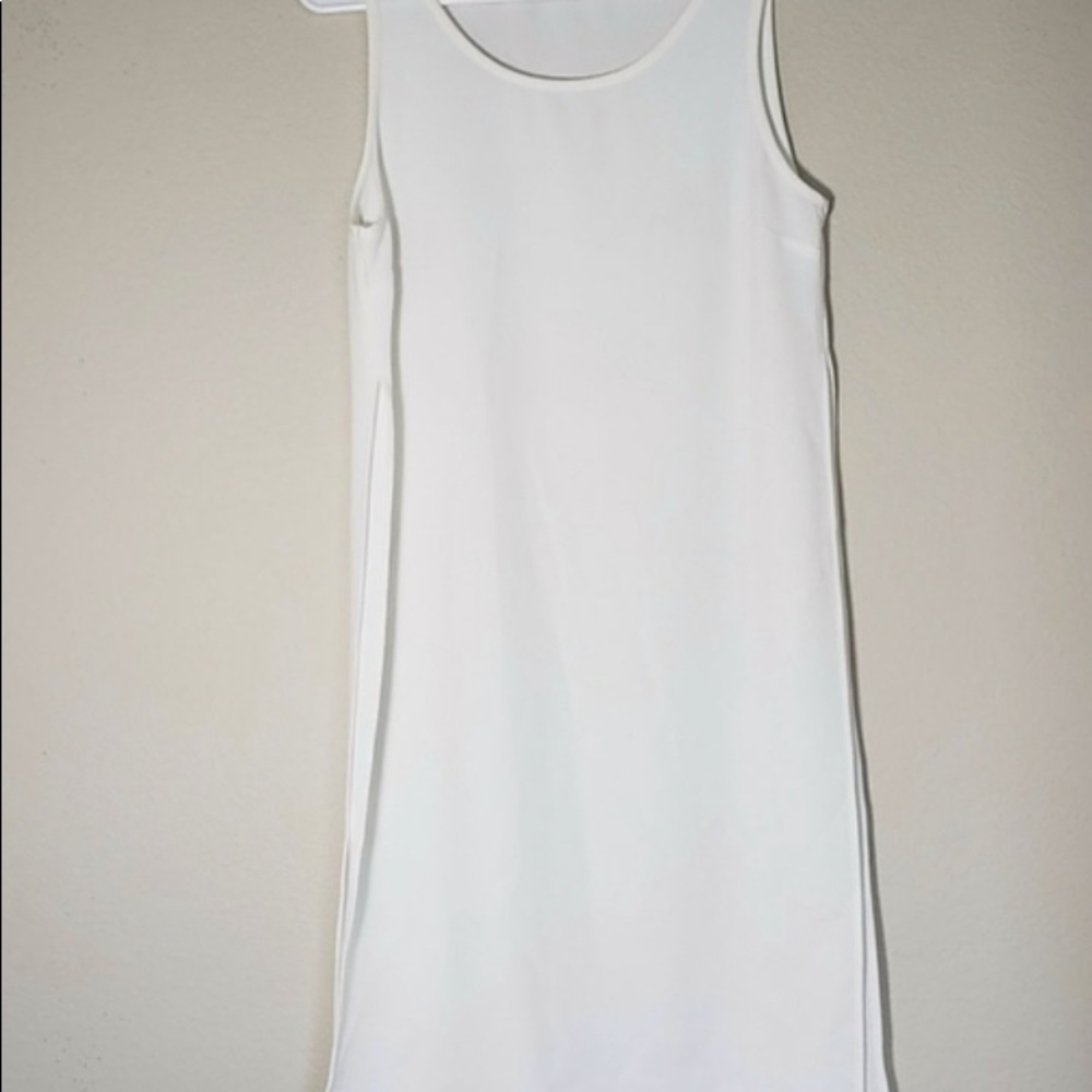 Rudsak White Sleeveless Split Side Top